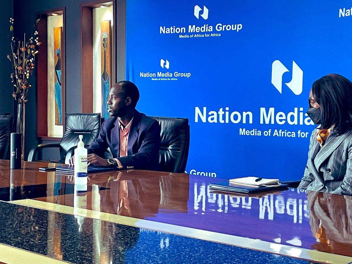 NationMediaGrp's tweet photo. Happening now - NMG signs a partnership with @AquavitaLimited to provide Point of Use Water Dispensers as part of the organization’s sustainability agenda https://t.co/gNkLiSlvKx