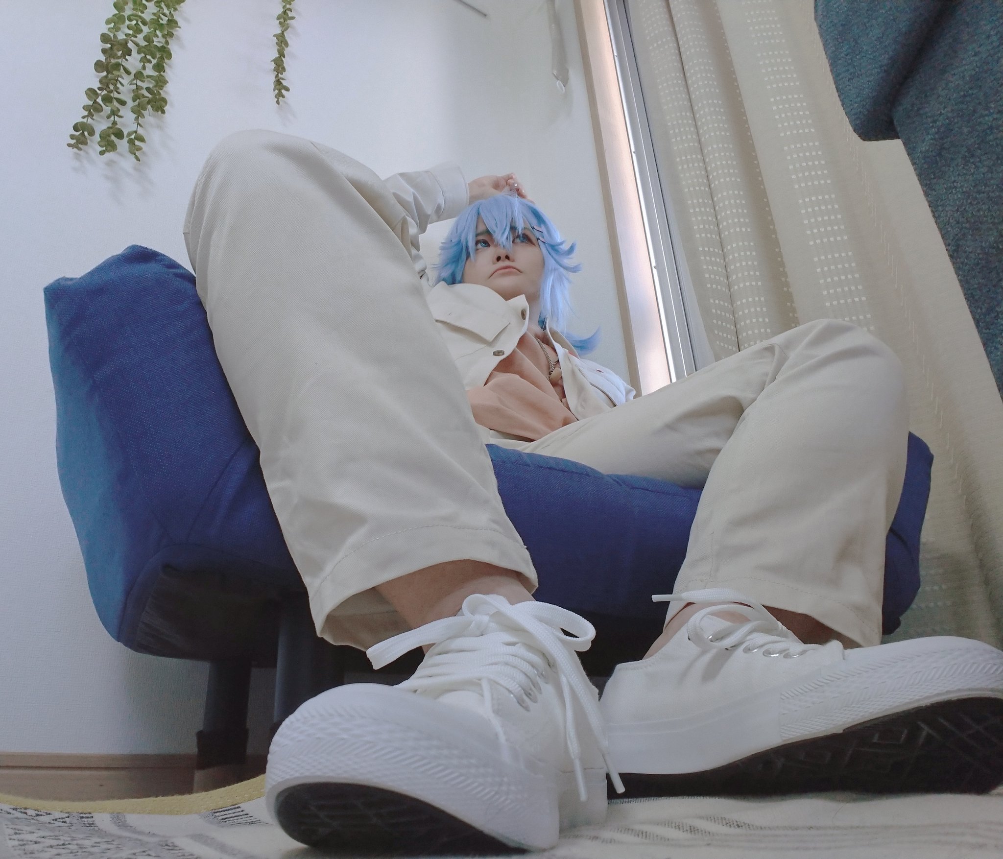 ととこ コスプレ 撮影待ちの環くんを隠し撮り お疲れのようです 四葉環 T Co Bkwkw7ffjp Twitter