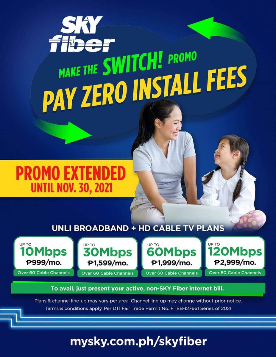 SkycableN's tweet photo. Get the promo if you subscribe at any plan. #skycableandfiberbroadbandplan
For futher information. Message me. 
#AvailNow #AccreditedSalesAgent https://t.co/HW0FmEHVe1