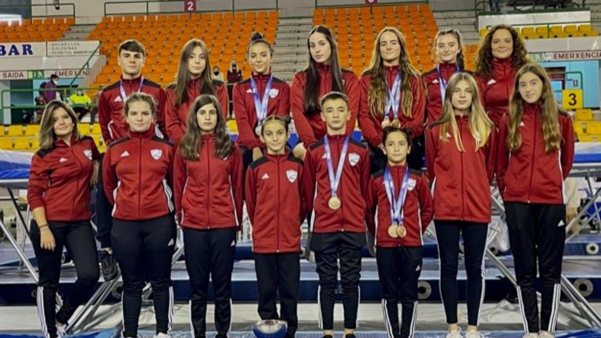 ✨La ciudad de #Albacete muy orgullosa por los excelentes resultados del <a href="/trampolin_ab/">Club Trampolín AB</a>  y #ClubTrampolínAerotramp en el #CampeonatoEspaña de gimnasia trampolín, una competición que reunió en #Ourense a los mejores gimnastas de la especialidad.

@ImdAlbacete  
<a href="/mjbelinchon/">modesto j belinchon</a>