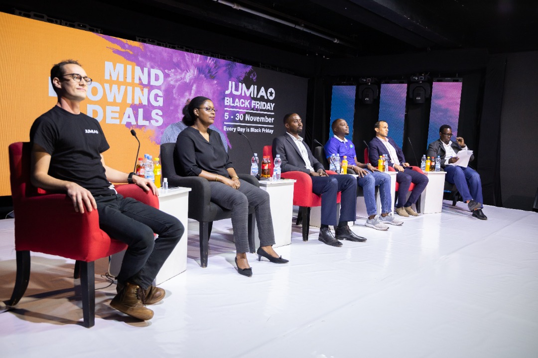 nextprodug's tweet photo. Happening Now: Jumia Black Friday campaign Launch. 

We are delighted to host the launch of @JumiaUG’s 8th Black Friday campaign. The campaign to last throughout November.

A Next Prodcuction Event. 

#JumiaBlackFridays #NextProductionLtd. https://t.co/xAnBHaCgXu
