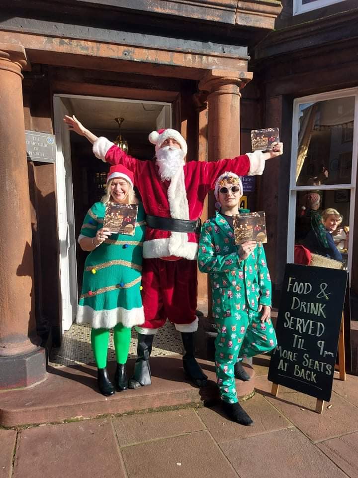 Have you spotted our fabulous team spreading festive cheer and sharing our Christmas brochures throughout Penrith! 🧝‍♀️ 🎅🏼 🧝 

-Don’t worry if you haven’t received yours, you can download a copy here: bit.ly/3GWYCIn or please call in and say hello!