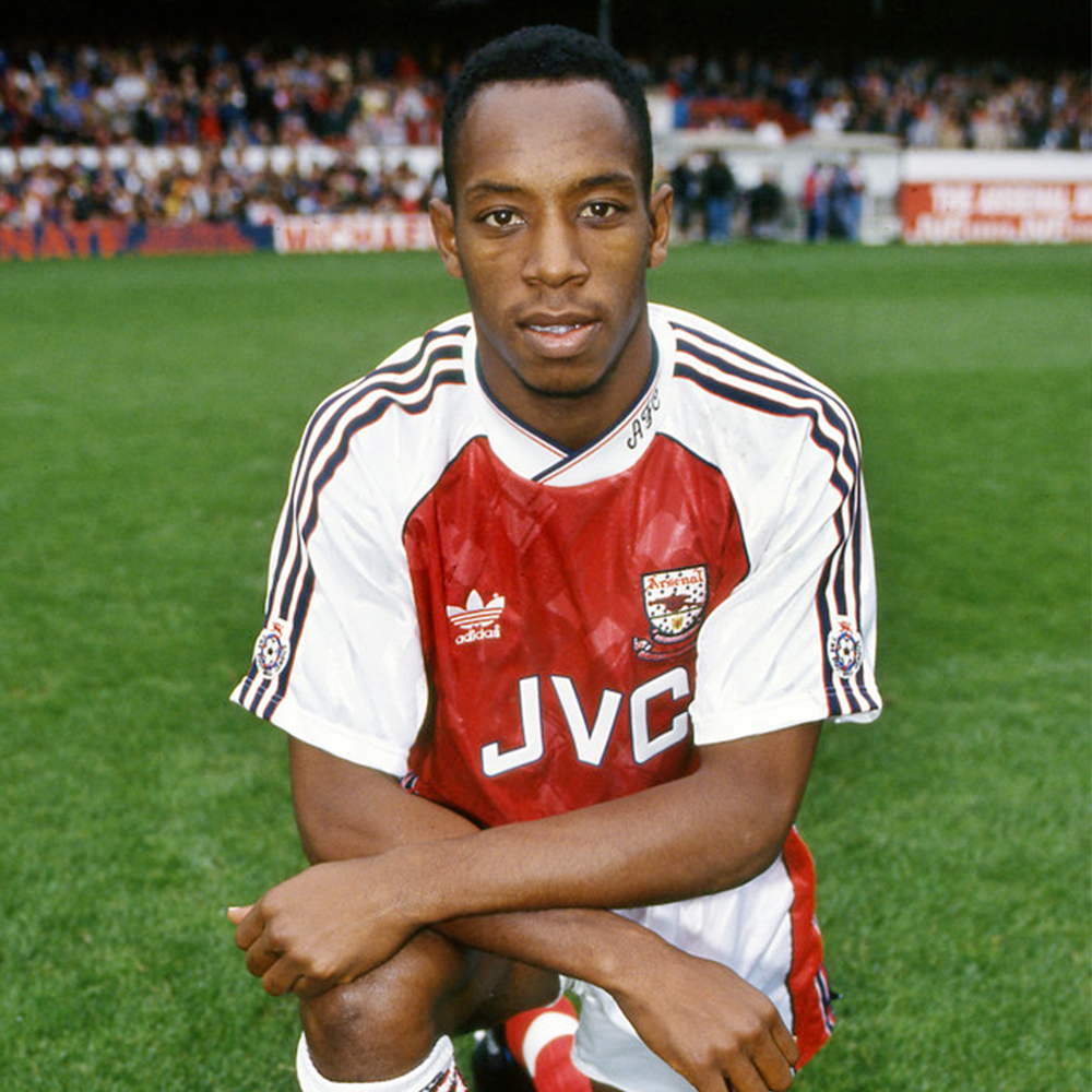 Happy Birthday Ian Wright!        Here he is in that stunning 1990-92 Arsenal Home Shirt  