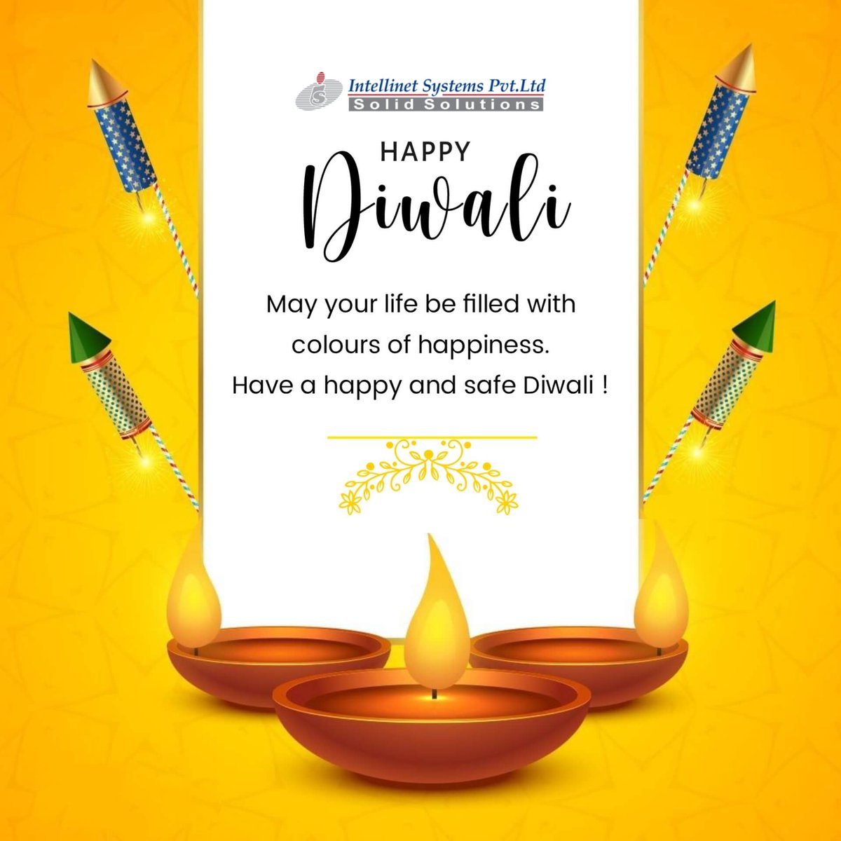 intellinetIndia's tweet image. May the happiness that this season brings Brighten your life, And hope the year brings you luck and fulfills all your dreams !! - Happy Diwali to all

#diwali #IntellinetSystems #happiness