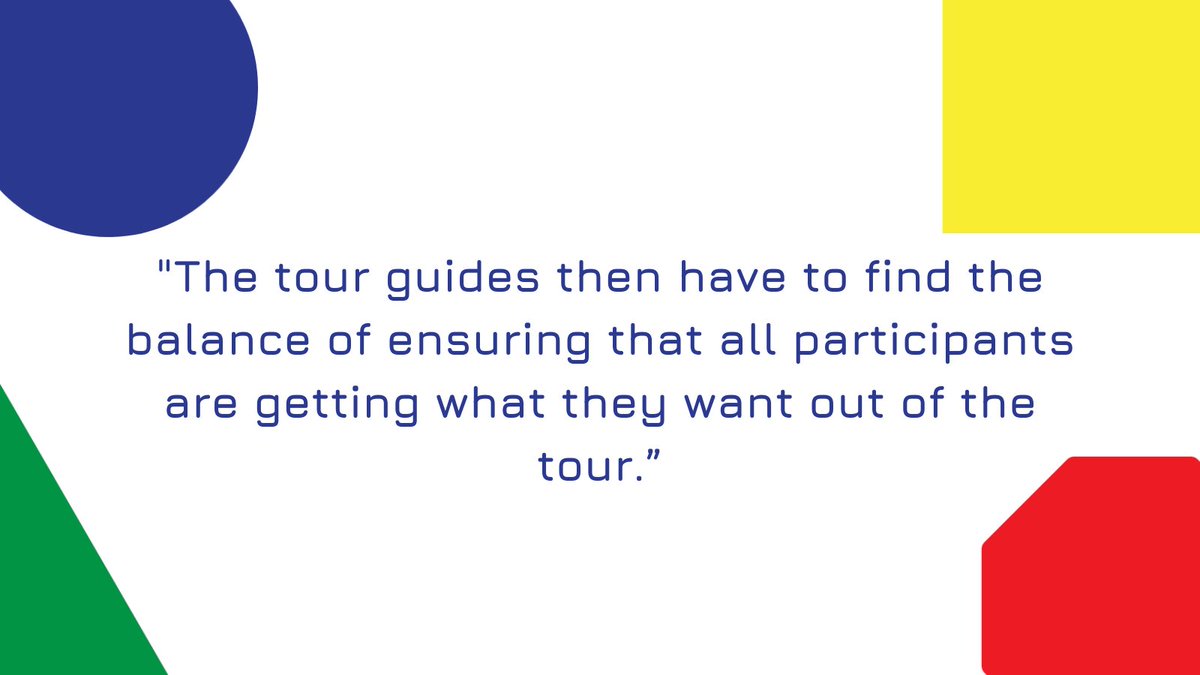 In this month's article, Public Programmes Executive @mirandadadada explained some of the challenges that the volunteer tour guides can face when delivering the Depot Tours.

Different visitors all bring with them their own experiences and knowledge. 1/3