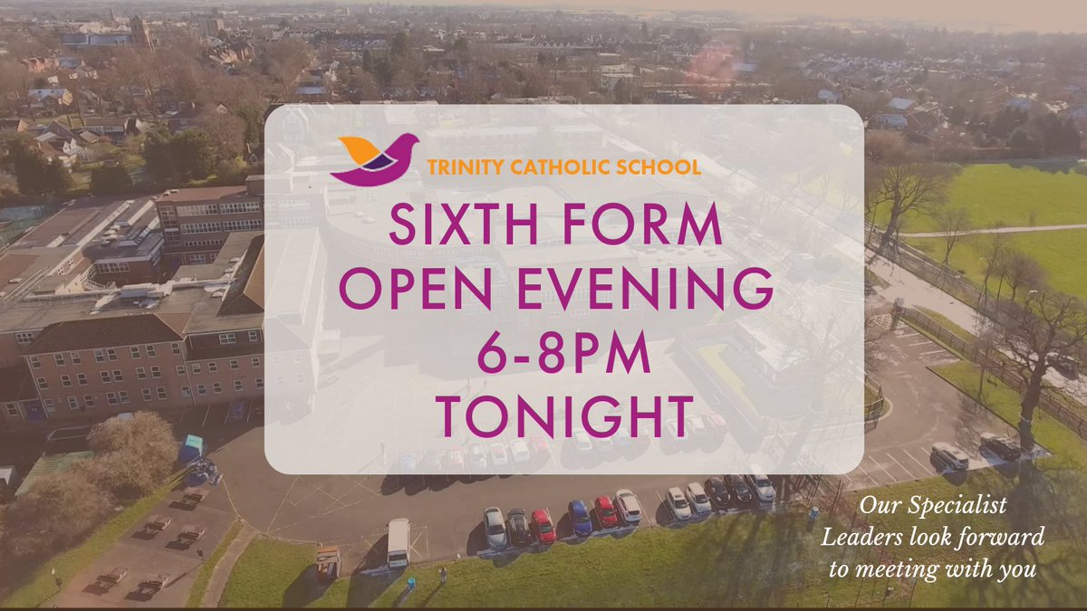 It's here👏  Pop along tonight from 6pm to speak to our #specialist #leaders about the opportunities at our Sixth Form.  <a href="/yourfuturelife2/">your-future</a>