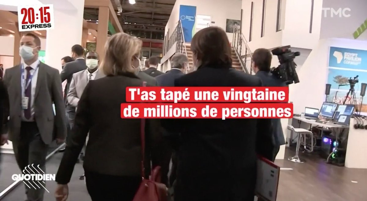 davidperrotin's tweet image. L'intérêt de la présence de la ministre Barbara Pompili à la Cop 26 ? Se pavaner devant les médias, selon cette discussion entre la ministre et son conseiller captée par Quotidien