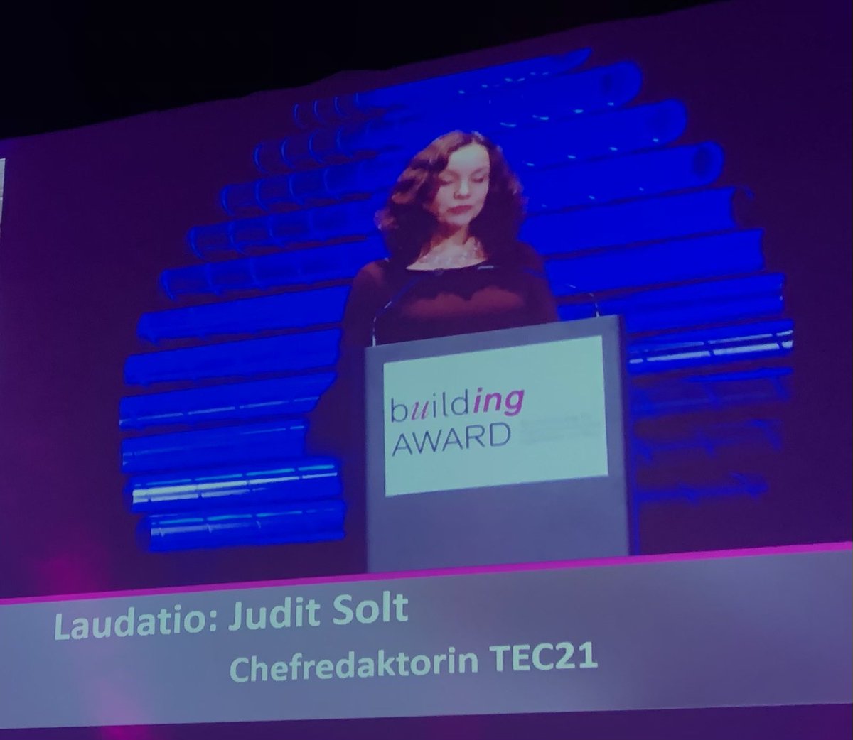 springman_sarah's tweet photo. Thank you to my highly competent & expert colleagues on the #BuildingAward Jury, represented here by Valentina, Urs, Judit & Clementina, for their amazing work in filtering 60 fascinating projects to 6 winners & presenting them. Huge thanks to #UrsVonArx for his visionary idea. https://t.co/dkKG6KDilN