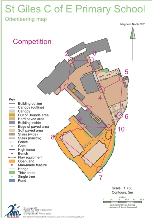 StGilesPrimary's tweet image. Year 3 and Year 4 are looking forward to their 'Wild Wednesday' orienteering sessions today with Nicky Willner- Senior Education Officer from @WTBBC . The first skill to acquire is called “orienting (or setting) the map. @JoshJenner @NatureFSchools