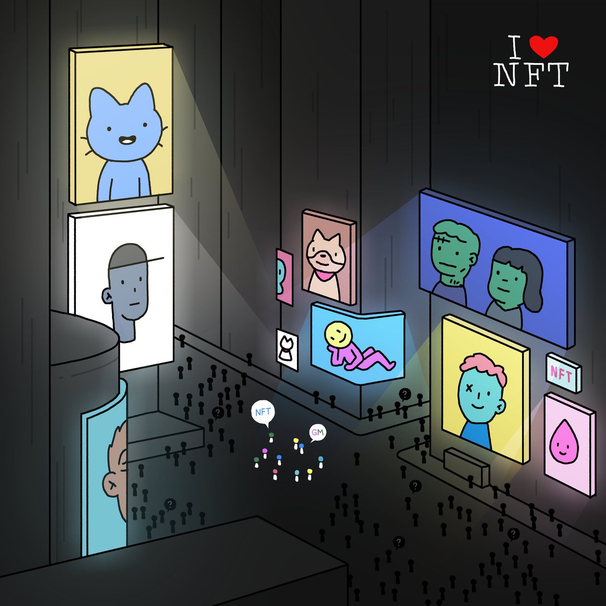 I love NFT and what's happening in NY