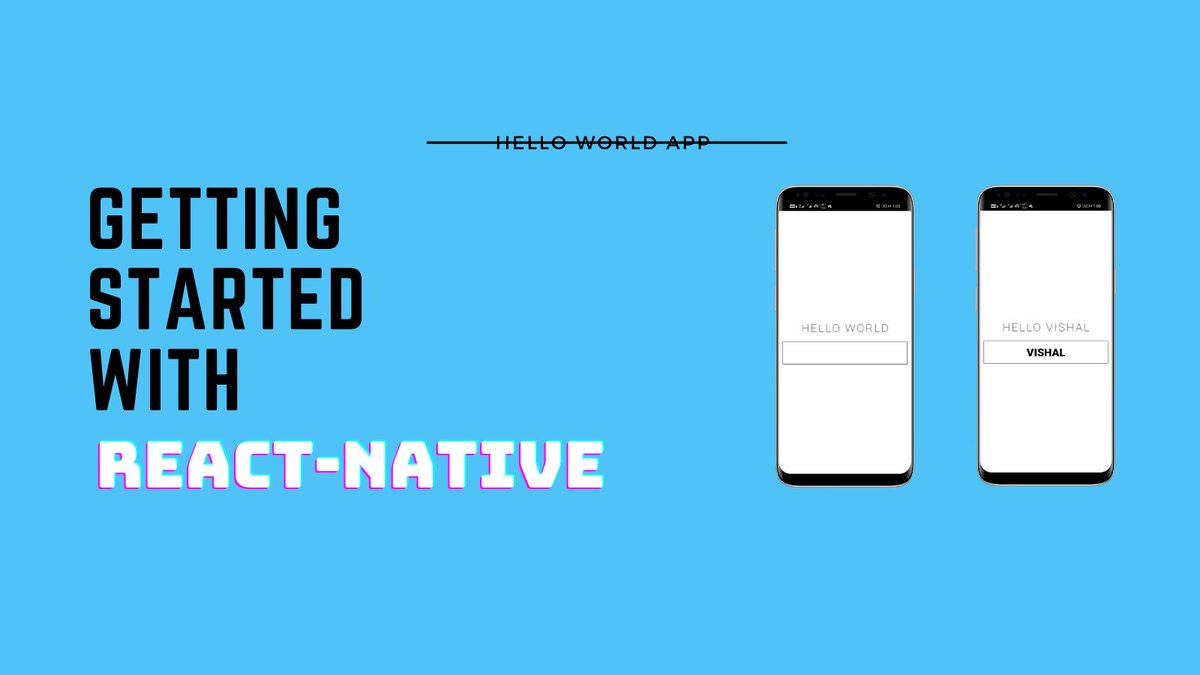 vishal_r_dev's tweet photo. Anyone learning a new programming language
anyone: hello world!
#ReactNative #AppDev #learningnewskill https://t.co/vRlAmVU7ju