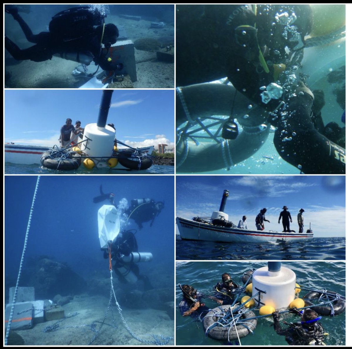 Installation of wave energy converter