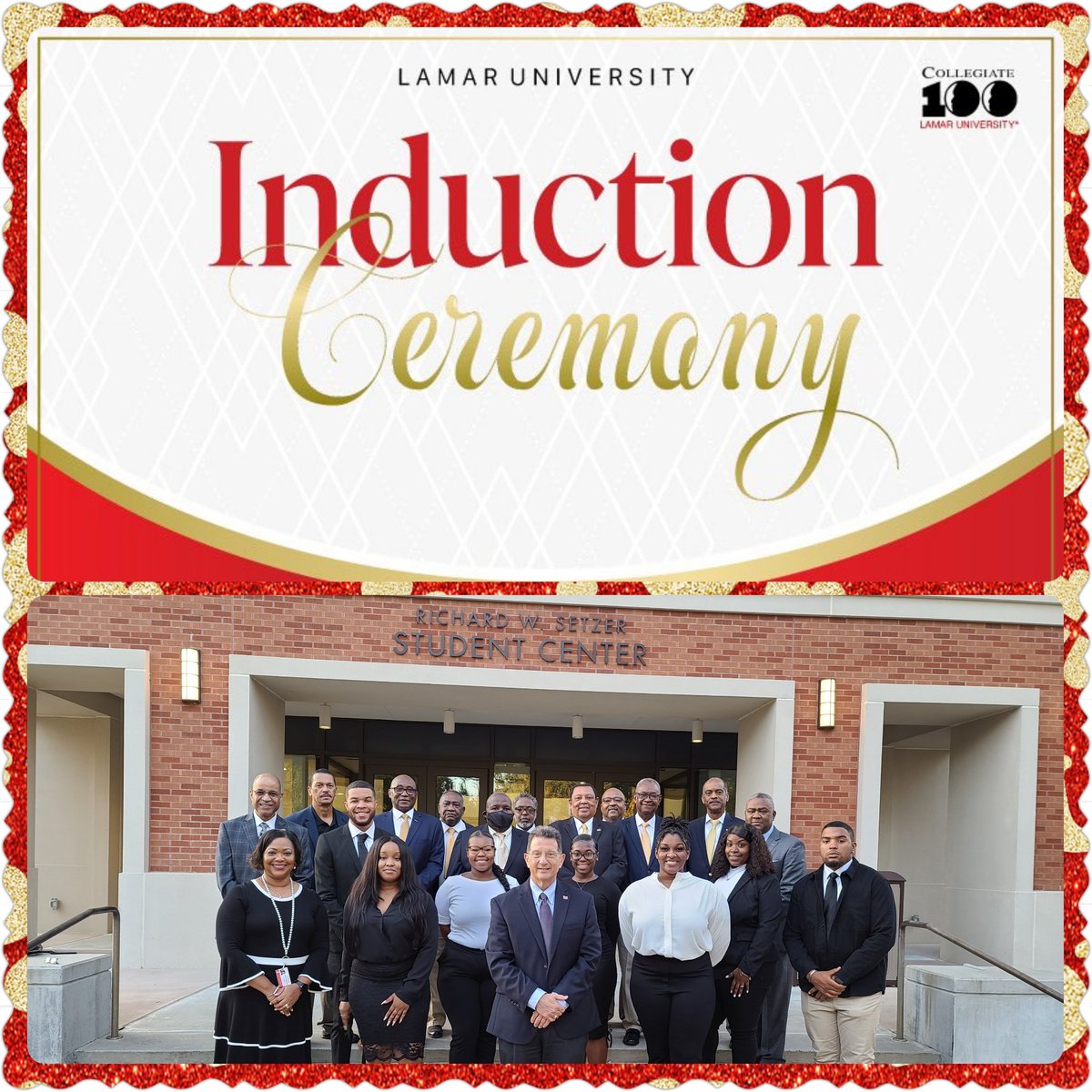 Drkathrynwash7's tweet photo. Congratulations to the newest @LUCollegiate100 members and Scholarship recipients DeShaun Bell &amp; Janeujua Ross!!! Keep striving and working towards greatness!! 
#WeAreLU @LamarUniversity https://t.co/33e6awCDjQ