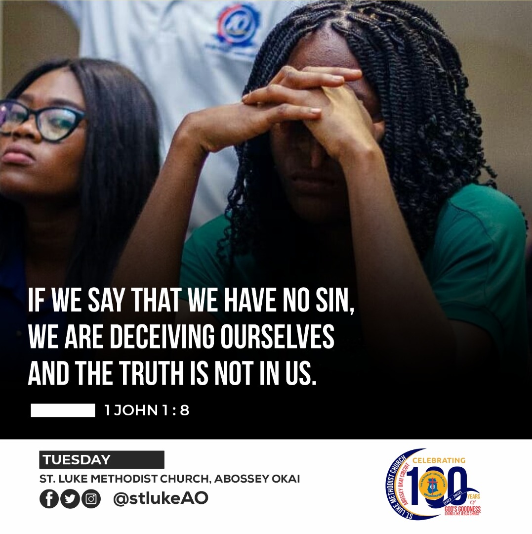 StlukeMethodist's tweet photo. Though all our sins are indeed forgiven and removed far from us and though God remembers our sin no more, we have not become sinless. Whenever we sin we must turn to God for forgiveness because he is faithful and just to forgive us. 

#physicians
#slmcat100
#stlukemedia https://t.co/w6t08pfaHk