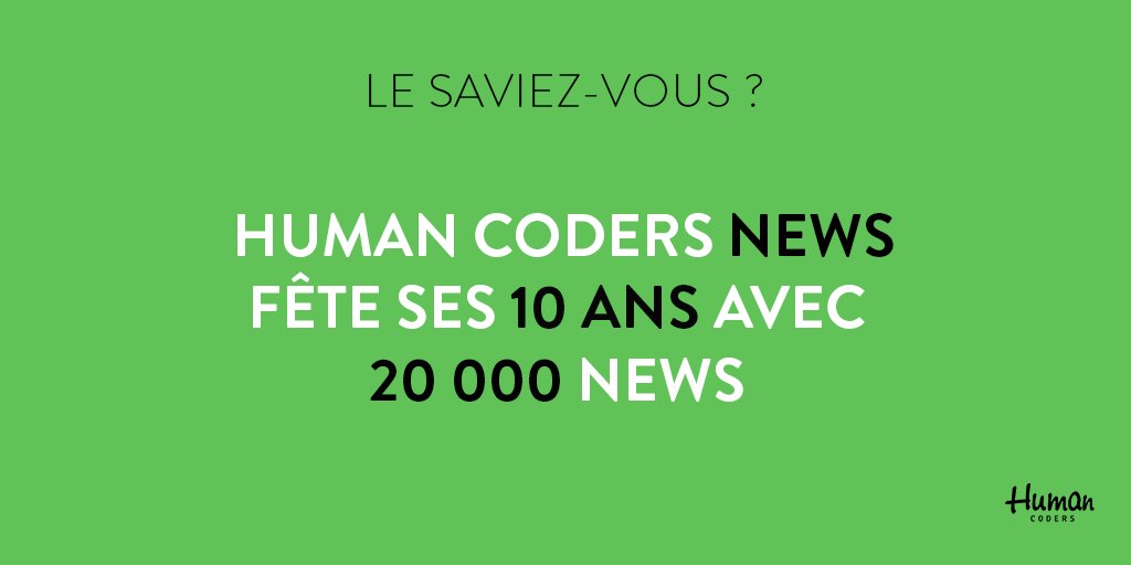 humancoders's tweet photo. HAPPY BIRTHDAY @HumanCodersNews ⭐

Il y a 10 ans déjà, nous lancions Rubylive, un site d’actualité collaboratif sur #ruby. Comme vous avez aimé, nous en avons sorti pour d’autres technos : #JSLive, #PHPLive, #PythonLive.. https://t.co/fOu9r2LiIf