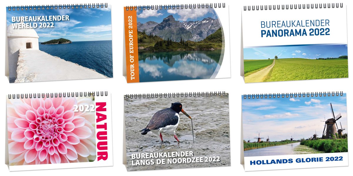 Wil jij ook 365 dagen per jaar in beeld bij jouw klanten en relaties? Een kalender voor op het bureau is een slim marketinginstrument. Met één investering promoot je jouw bedrijf 365 dagen van het jaar.

Bekijk ons hele assortiment op zakelijkekalenders.nl.