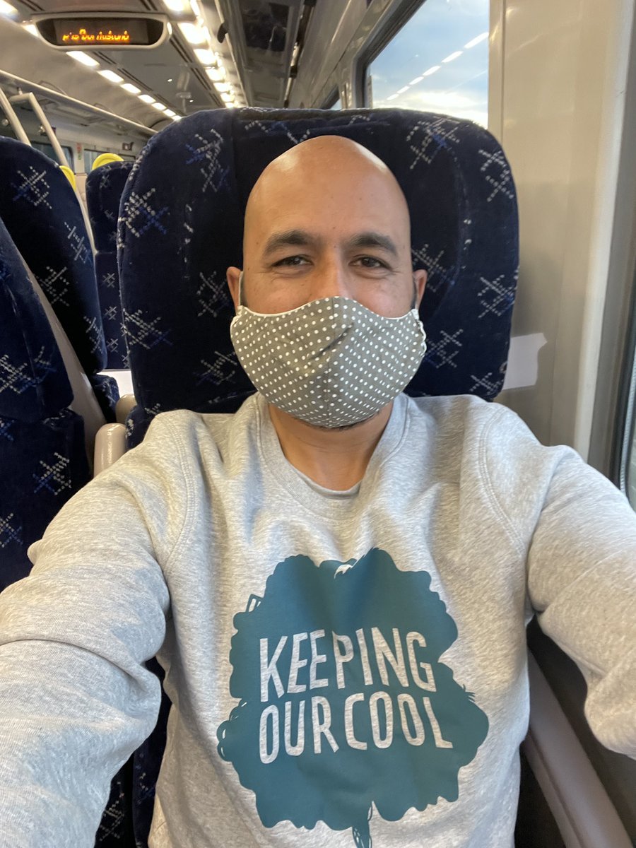 CfGRAbdulRahim's tweet photo. On my way to Glasgow to join colleagues working on the ‘Keeping Our Cool’ initiative. Do look out for the team if you’d like to share views/concerns on any matters related to events taking place at #COP26 @SamTedcastle @processnorth @ScotMediation @PlaceforHope #KeepingOurCool https://t.co/6NQ1ZNtt7q