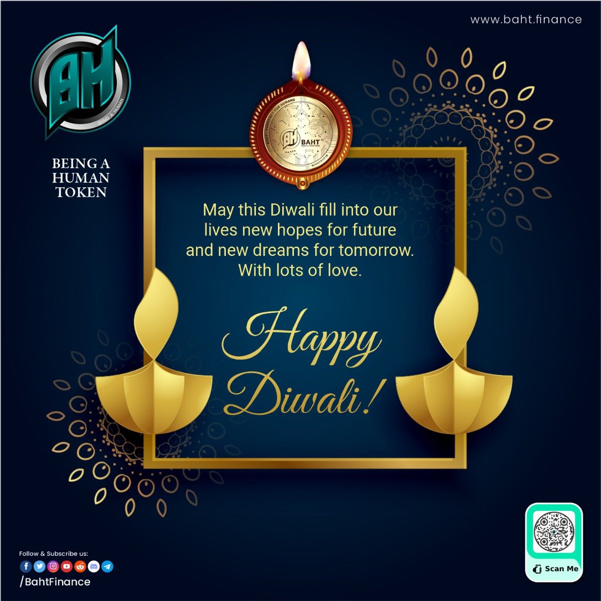 BahtFinance's tweet photo. Happy Diwali to All. https://t.co/6IVb61BNZ4
