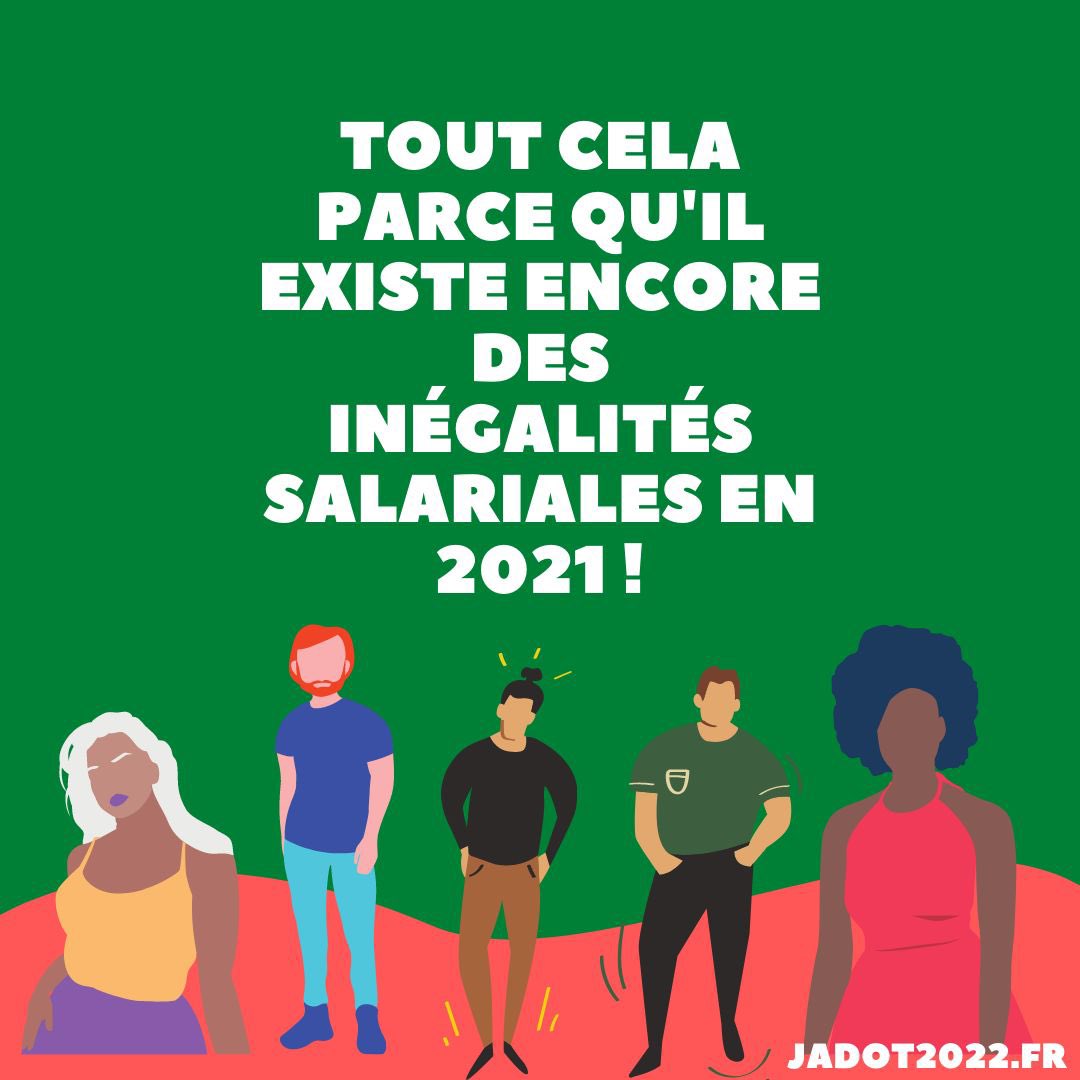 yjadot's tweet photo. À partir de maintenant les femmes françaises travaillent bénévolement jusqu'à la fin de l'année. Rien ne doit plus empêcher l'impérieuse égalité salariale entre femmes et hommes.
👉Signez la tribune : https://t.co/meokDntZvo
#3novembre #3novembre9h22 #femmes #egalite #salaires https://t.co/VN6XllXEGN