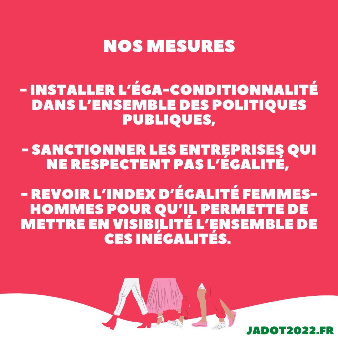 yjadot's tweet photo. À partir de maintenant les femmes françaises travaillent bénévolement jusqu'à la fin de l'année. Rien ne doit plus empêcher l'impérieuse égalité salariale entre femmes et hommes.
👉Signez la tribune : https://t.co/meokDntZvo
#3novembre #3novembre9h22 #femmes #egalite #salaires https://t.co/VN6XllXEGN