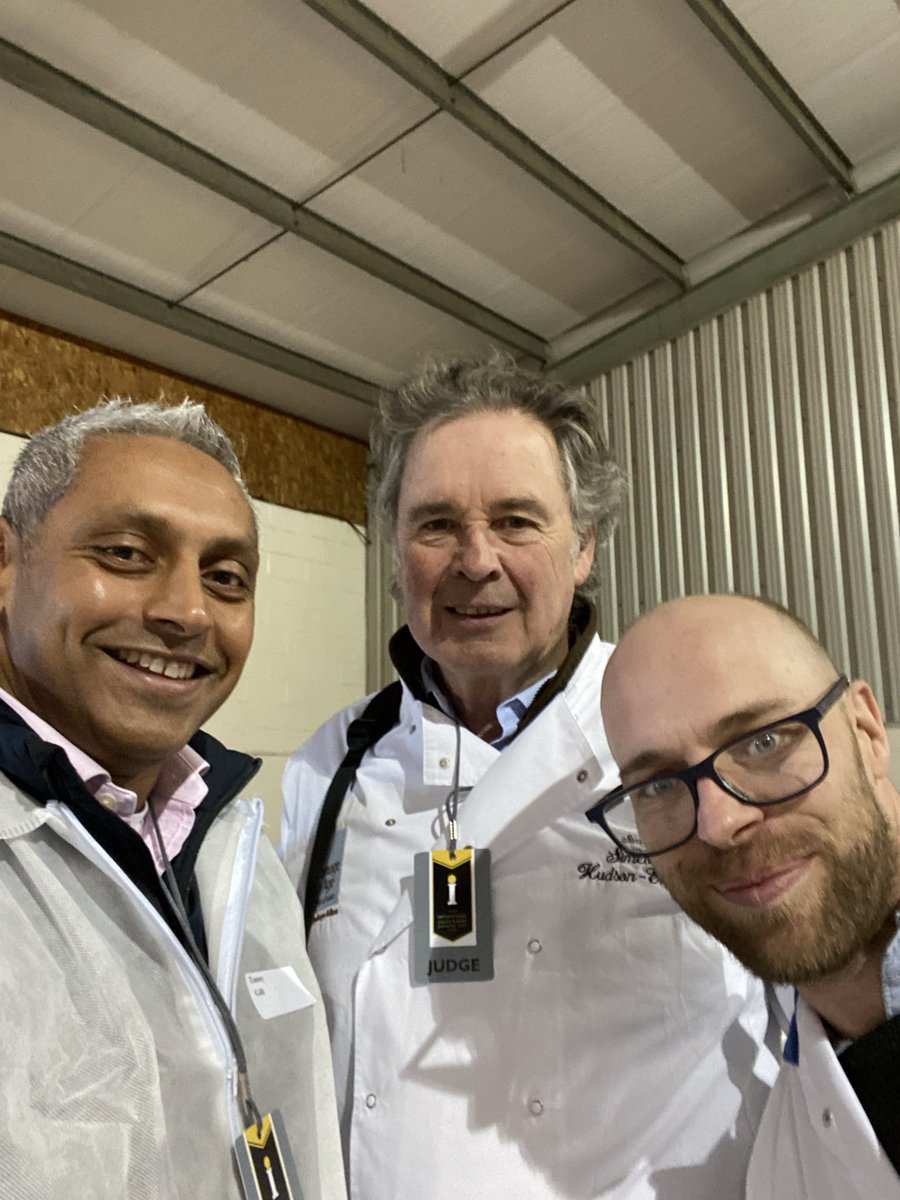 cheesescotland's tweet photo. Keep bumping in some of the greats at various judging competitions #worldcheeseawards @fromage2age @guydymott &amp; cheeselady haddington @iCheeseAwards @ScotlandRHShow https://t.co/mPam2pqEtn