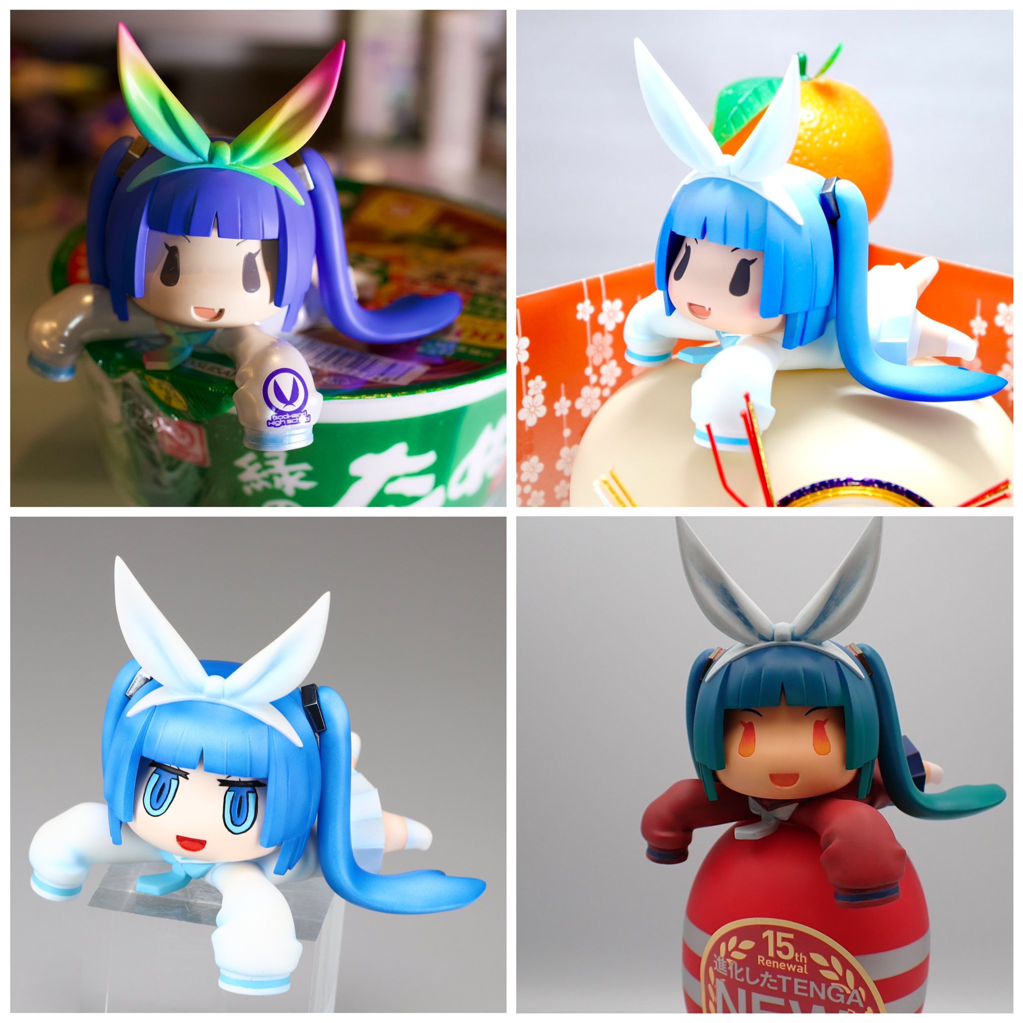 ガレージキット ニパ子 セット グリズリーパンダ - その他