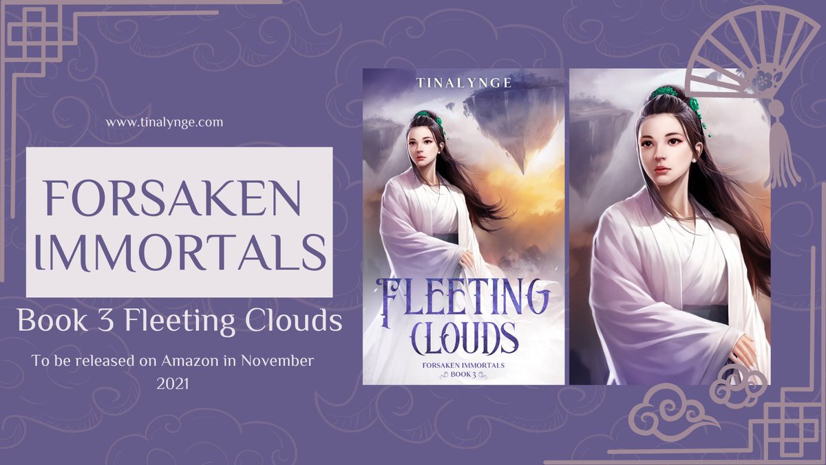 Tinalynge's tweet photo. Forsaken Immortals book three, Fleeting Clouds, is going to be released during this month, and the story continues to move forward in a good pace, and many things will be discovered and understood.

https://t.co/D7UBmWQpop

#forsakenimmortals
#fi https://t.co/gsE1H0MlnF