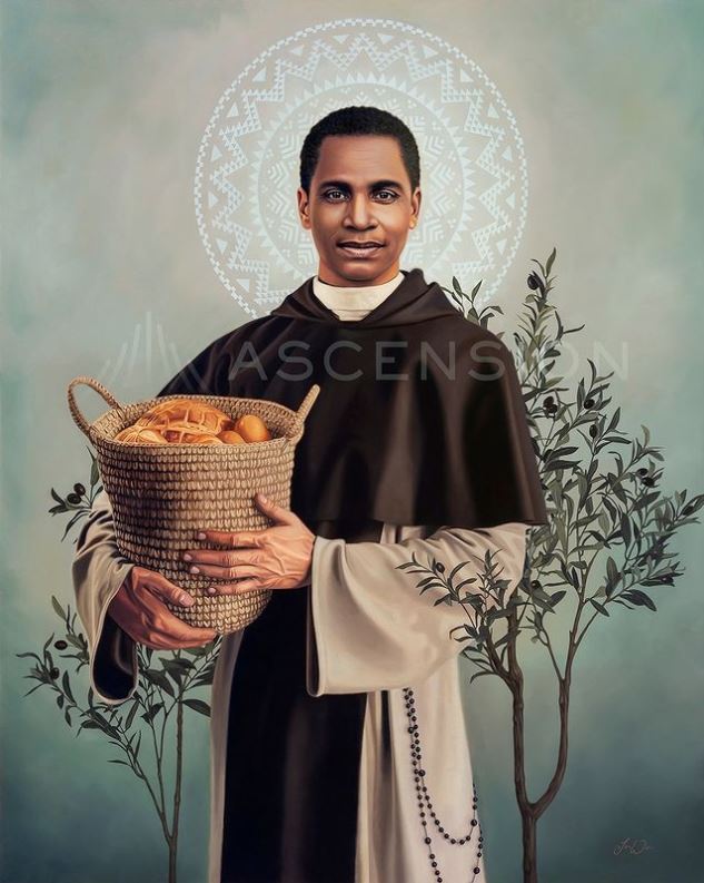 DomSrStJoseph's tweet image. Happy feast of St Martin de Porres! May he pray for us today and always. Beautiful artwork by Tianna Williams @ sacredartbytianna.com #stmartindeporres #happyfeast #oppower #dominican #laybrother