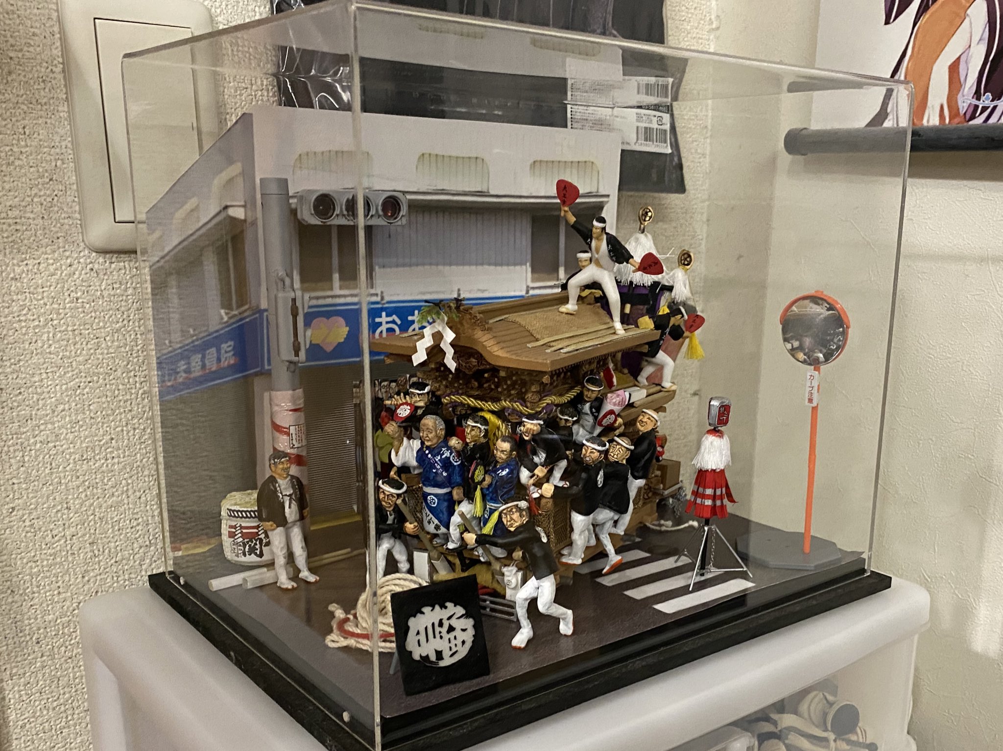 祭り ミニ だんじり 模型