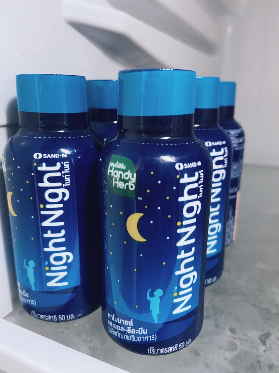 ningnttd_'s tweet photo. ของดีย์!!👍🏻🥶 ต้องมีติดตู้เย็นตลอดเอาดีๆ  Night Night ตัวช่วยในการนอนหลับสบาย ช่วยให้เราหลับง่ายขึ้น กินง่ายแล้วยังมีกลิ่นคาโมมายล์ด้วย #รีวิวเซเว่น https://t.co/sWOaqfiw6b