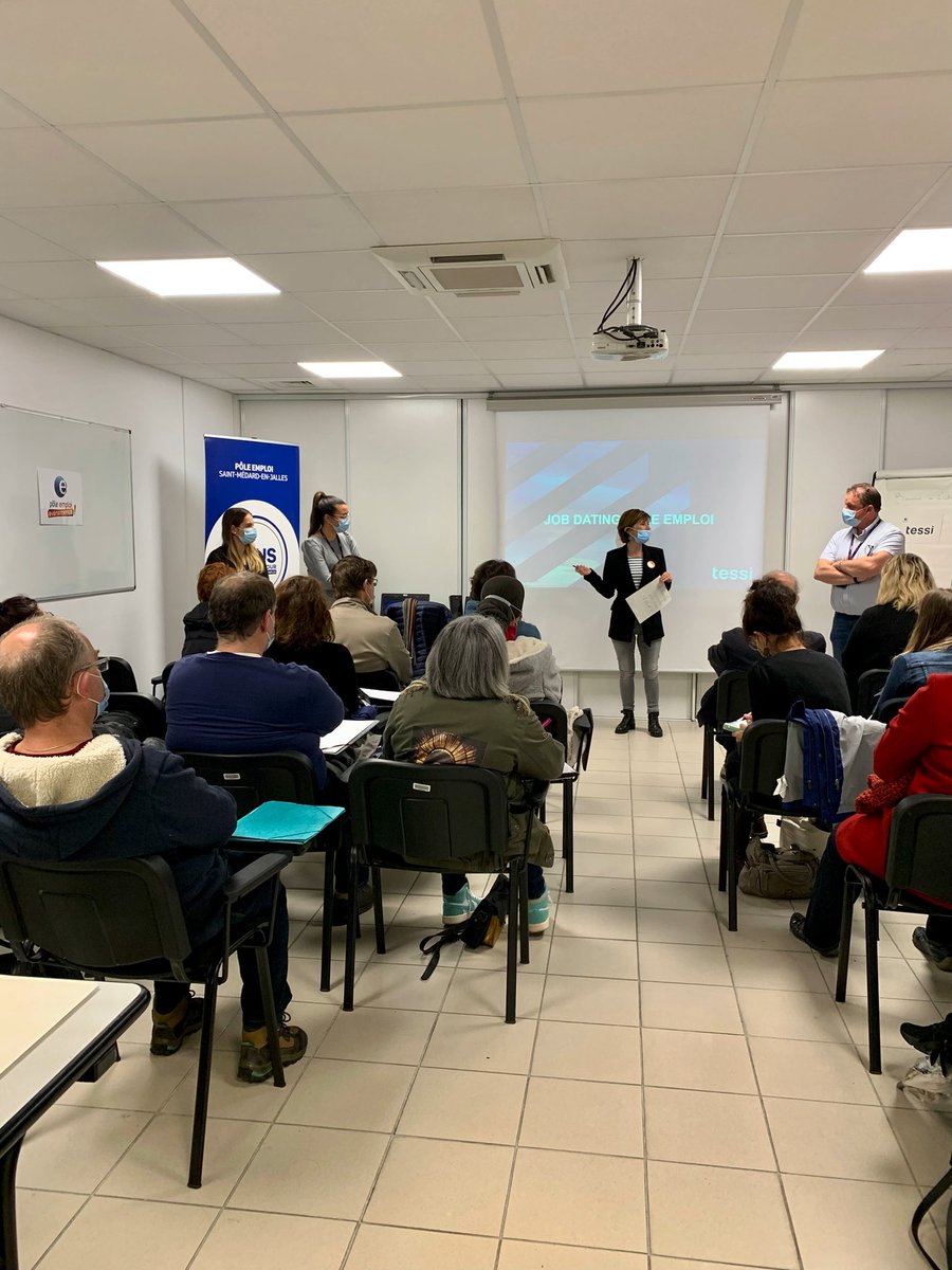 BPehaut's tweet photo. #Lesmercredisdurecrutement @Poleemploi St Medard en Jalles En live 28 candidats pour l’entreprise TESSI.Job dating #opérateur de saisie #opérateur polyvalent en préparation de documents #opérateur polyvalent adhésion Mutuelle 👏👏@Sandrine_Lsffre et la team cde de St Medard https://t.co/FErywK0gZL
