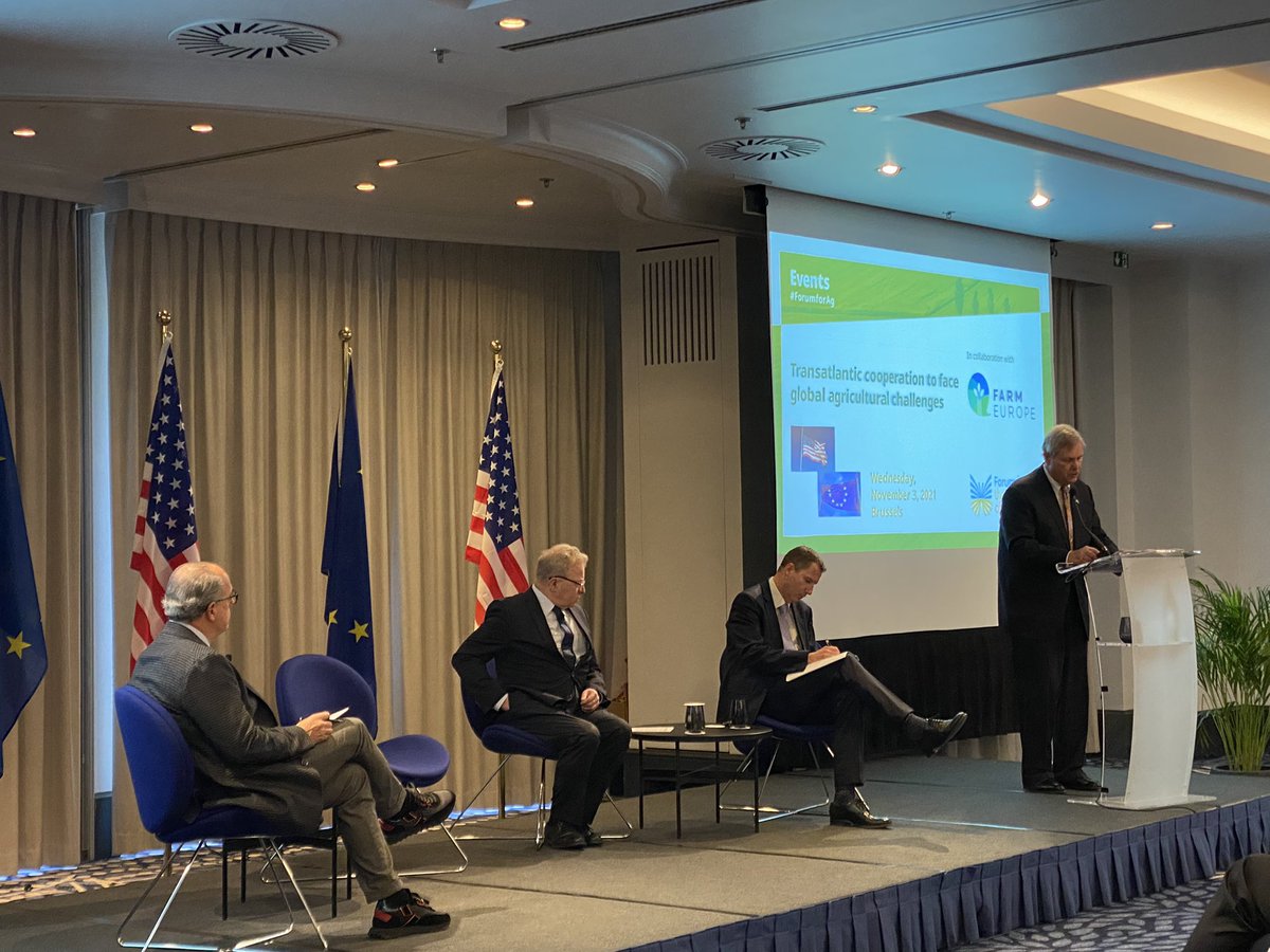 GMudri's tweet photo. Announcement of the newly created transatlantic collaboration platform on #agriculture designed to take on the global challenges of #sustainability and #climate change.  👏🏻 https://t.co/4LGErkdV8o https://t.co/LnnUuj5BO7