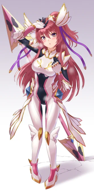 Skeb納品しました
sinエンシェル・レナよりレナ・エイジスフォーム
細かい装飾が多くてちょっと大変だった 