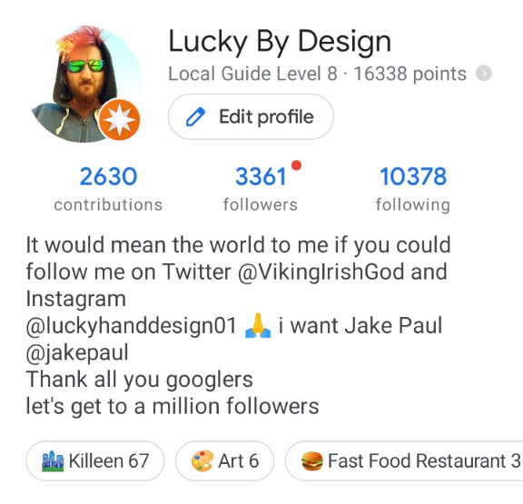 VikingIrishGod's tweet photo. My #Follows across #Multiplatforms
I mean
#Twitter
Lets step it up please 🙏
I'm not soliciting my company
Or trying to make you buy anything just a simple following is free https://t.co/uJabKipVzX