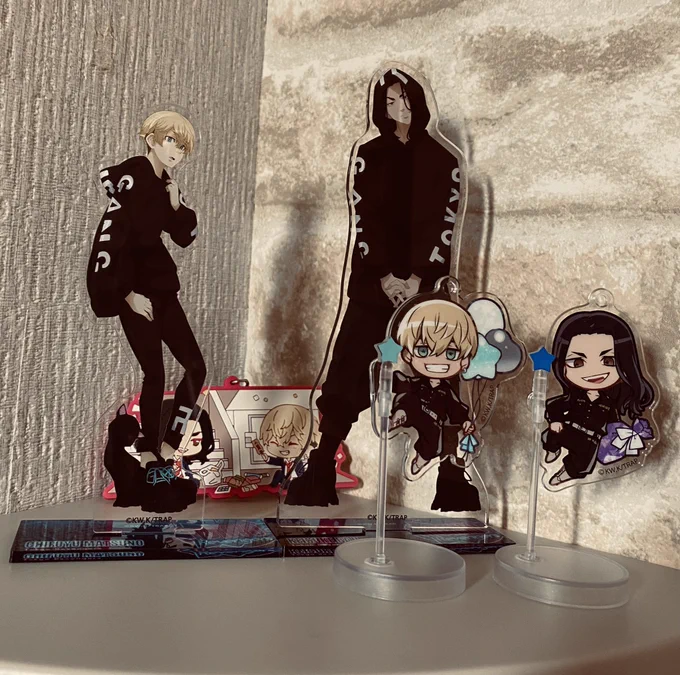 場地さん誕生日おめでとう!!!😭✨

自分も場地さんと誕生日近くてお姉がアクスタをプレゼントしてくれた⸜🌷︎⸝‍
フード被ってるバジさんカッコよすぎて死にそう。 