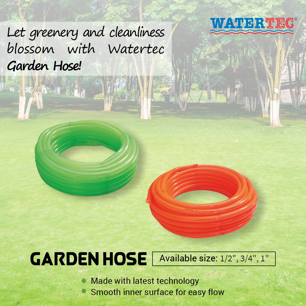 Watertecind's tweet photo. Let greenery and cleanliness blossom with #watertecindia Garden Hose!
#watertecindia #gardenhose #anglevalves #bathrooms #sanitaryware #seatcover #bathfittings #hygiene #showers #accessories #plumbing #pipes #waterman #contiplus #vrh #polymer #floortrap #stainlesssteel https://t.co/D4NKGUNPQg