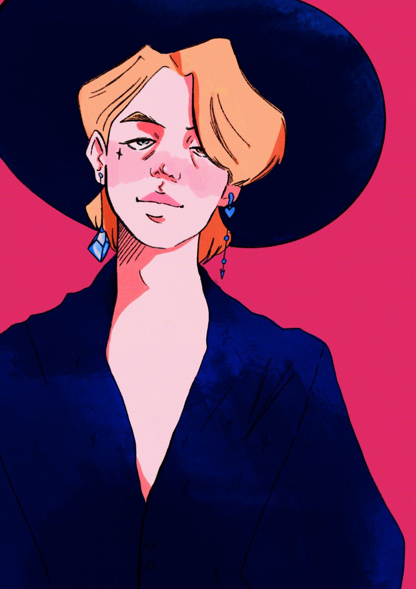 Chai_tear's tweet photo. While I was away, I made some progress and I wanted to finally share some of my work with you 👉👈

#jimin #bts #jiminfanart #halloweenjimin #witch https://t.co/W2HfnOsYgp