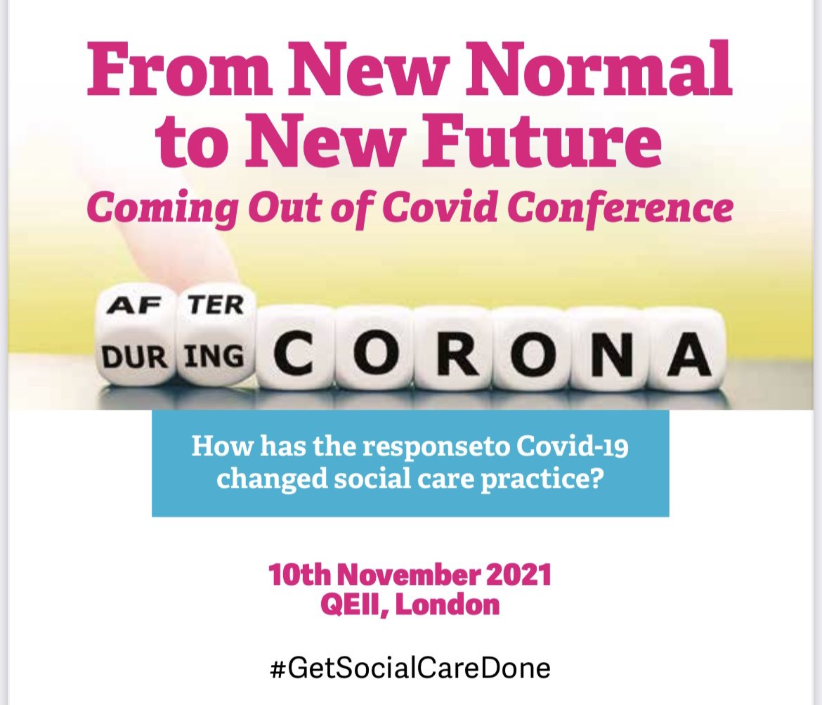 CareTalkMag's tweet photo. RT The countdown begins! Just ONE week till the @CareTalkMag @SCIE_socialcare conference 

𝐅𝐫𝐨𝐦 𝐍𝐞𝐰 𝐍𝐨𝐫𝐦𝐚𝐥 𝐭𝐨 𝐍𝐞𝐰 𝐅𝐮𝐭𝐮𝐫𝐞: a national conversation on #SocialCare  
10 Nov, QII Conference Centre

Delegates https://t.co/Wr6O2XWDV1

#CTConf #GetSocialCareDone https://t.co/vqH1OD8cqw