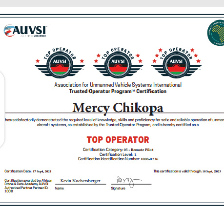 A thousand miles journey begins with a single step. All it takes is the determination to get where we want to be. So proud to must have completed two very intense  and demanding courses in a short period of time.
#YALI RLC-SA Alumnus
#GIS Special
#RemotePilot