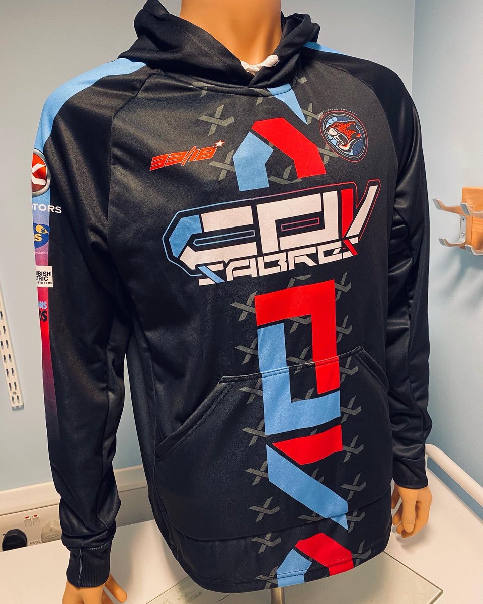 3318Designs's tweet photo. Getting your own kit delivered for a change is very cool!

#covsabres #cyclespeedway #customdesign #racetop #hoodie #polo #coventry https://t.co/fnheRy3eYH