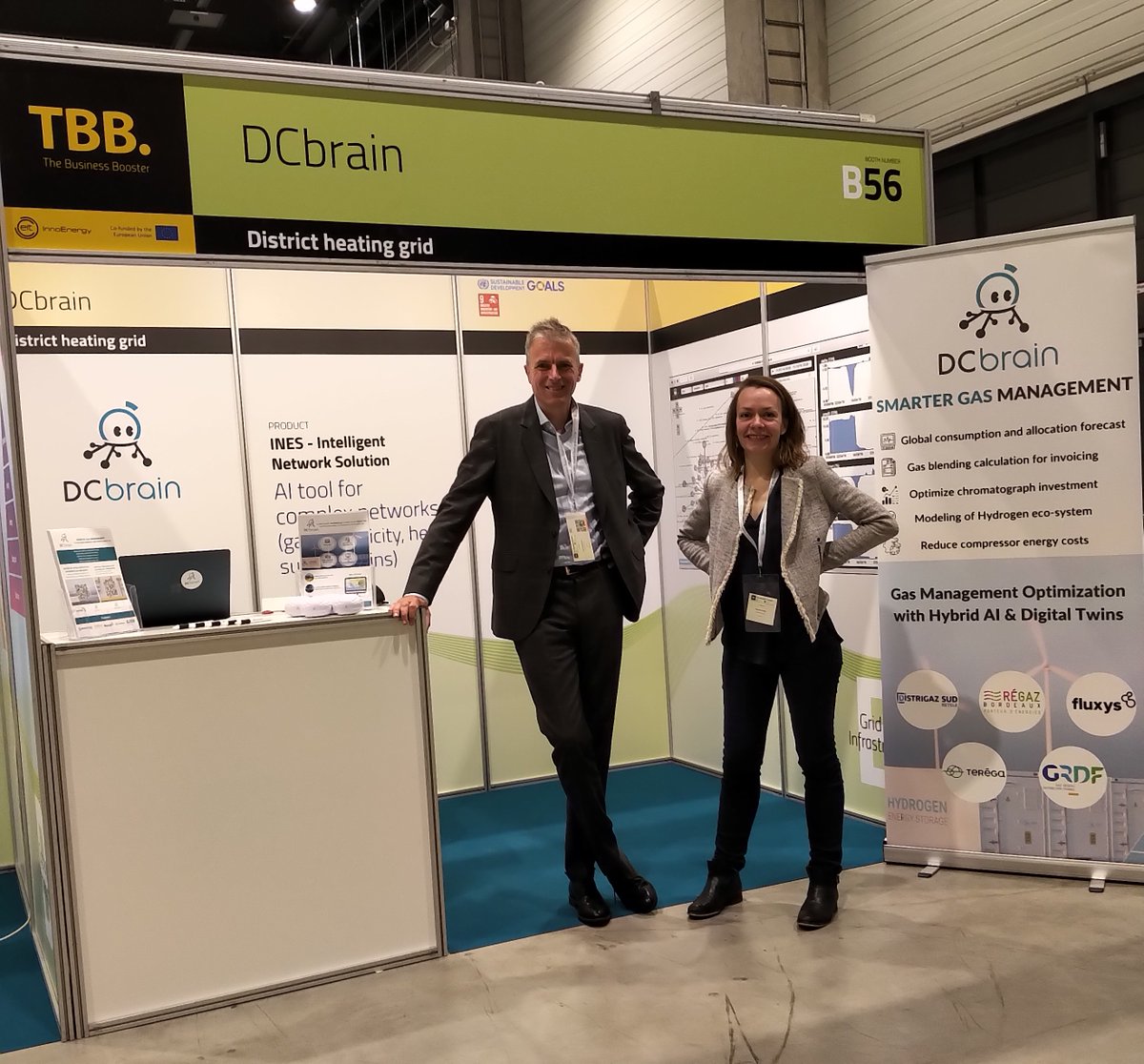 Guten Morgen Berlin 🐻

#TBB2021 here we are!

Meet us at stand B56 to learn more about smarter #Gas management:

- Consumption and allocation forecast
- Blending calculation for invoicing
- Chromatograph investments
- Modeling #H2 eco-systems
- Reduce compressor energy costs