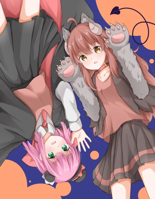 ハロウィンでした～ #まちカドまぞく 