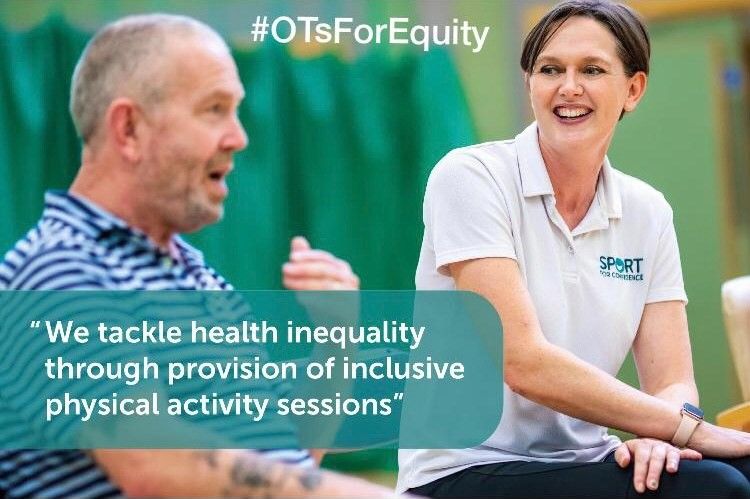 This week is #OccupationalTherapyWeek &amp; we are celebrating all of our wonderful colleagues who do such an incredible job making a difference every single day 🙌

Read more about the 2021 campaign here and how you can get involved - buff.ly/3BooZ5N

<a href="/theRCOT/">Royal College of Occupational Therapists</a> #OTsForEquity