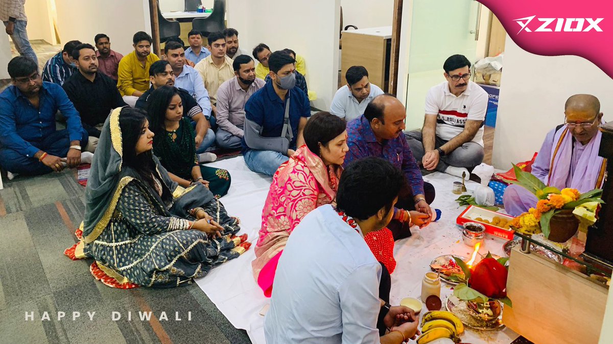 Zioxofficial's tweet photo. Here’s a glimpse of the #DiwaliPuja at #Ziox. 
We wish you all a #Diwali full of love, #light and blessings!✨

#happydiwali #diwali2021 #puja #gods #divine #india #festival #culture #celebration #home #love #incredibleindia #family #ziox #zioxofficial #zioxelectronics https://t.co/HFEDWW3R5X