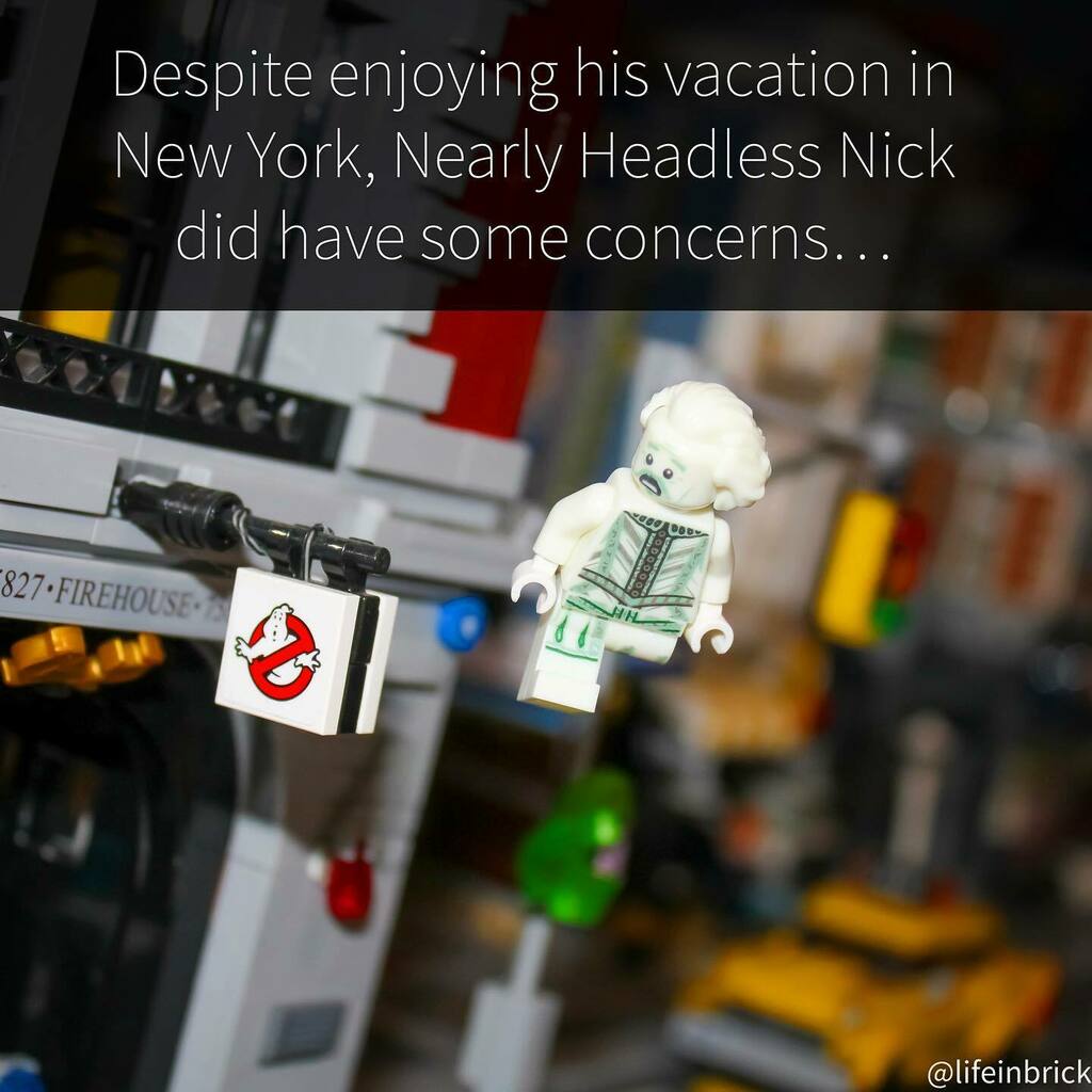 lifeinbrick's tweet photo. Despite enjoying his vacation in New York, Nearly Headless Nick did have some concerns…
#lego #harrypotter #ghostbusters #nearlyheadlessnick #newyork #whoyagonnacall #whoyougonnacall #hogwarts #ghostbustersfirehouse #legoharrypotter #legoghostbuster… https://t.co/qbdBD7vIVa https://t.co/BTUbIuSqzY