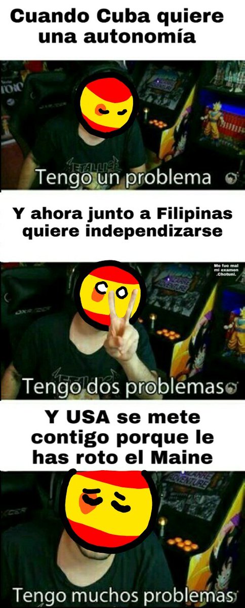 España cuando ve que está perdiendo sus colonias americanas
<a href="/tamicbm/">TamiCobos</a>