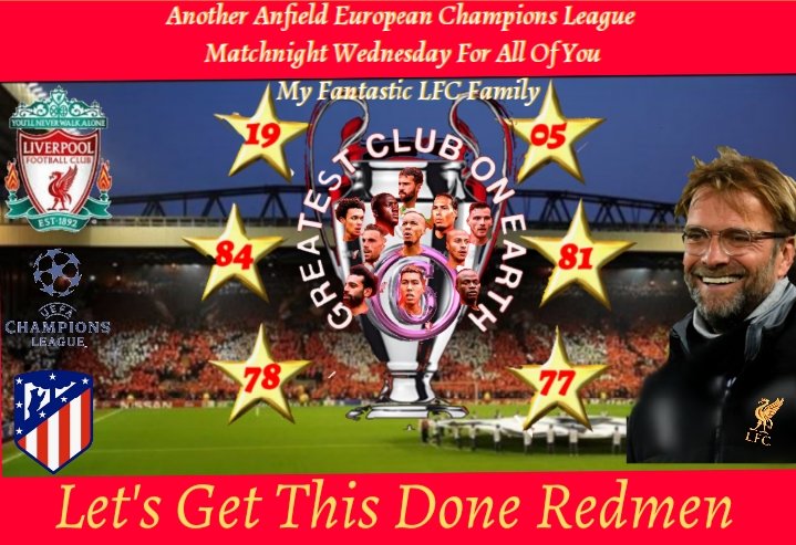 francisja2607's tweet photo. @LeroyEdwards8
A Wonderful Safe And Healthy Winning Champions League Matchday Wednesday For You And Yours Leroy My Fellow LFC Red⚽🙏👌 Enjoy The Rest Of Your Day M8 Whatever You're Doing Before Kick Off Tonight👍 Take It Easy And Be Safe Leroy💖👍 #WeGoAgainRedmen https://t.co/8DNMWEAESD