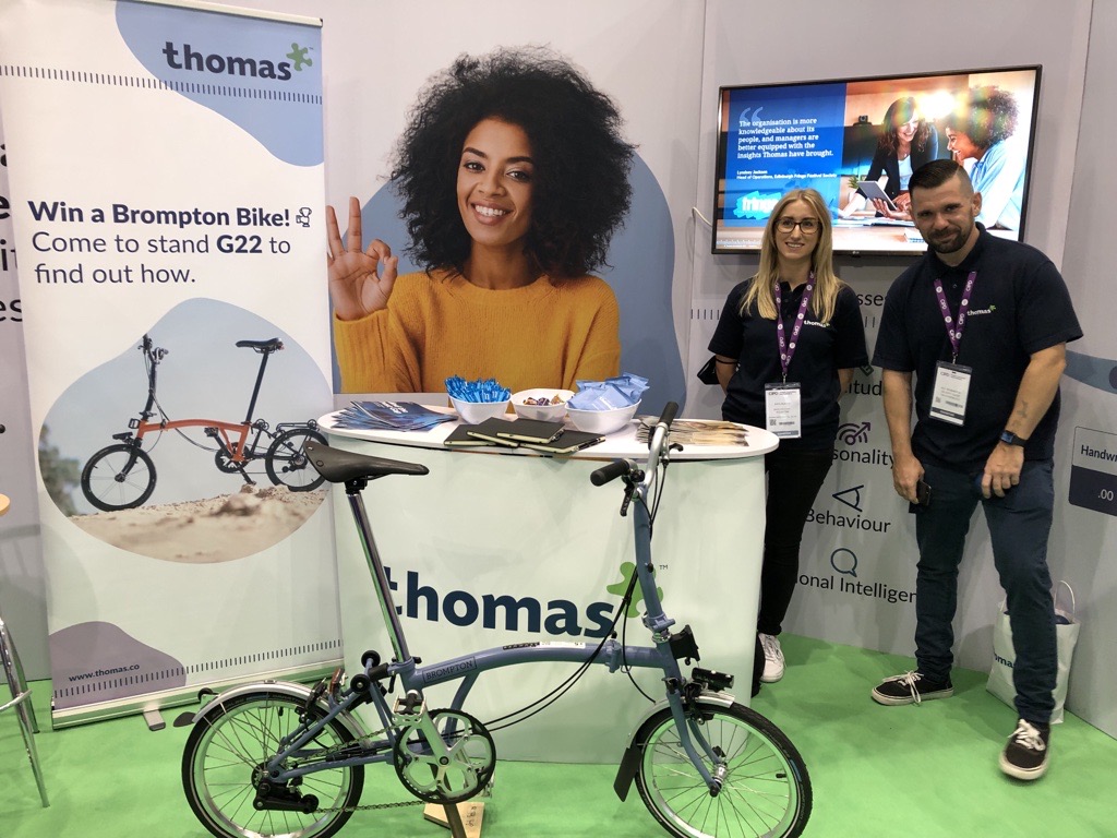 ThomasInt_News's tweet photo. Come see us on stand G22 at the 💥CIPD Annual Conference💥 for your chance to win a Brompton Bike! 🚲 

#cipdACE #HybridWorking #Psychometrics https://t.co/OxRZhkHIer