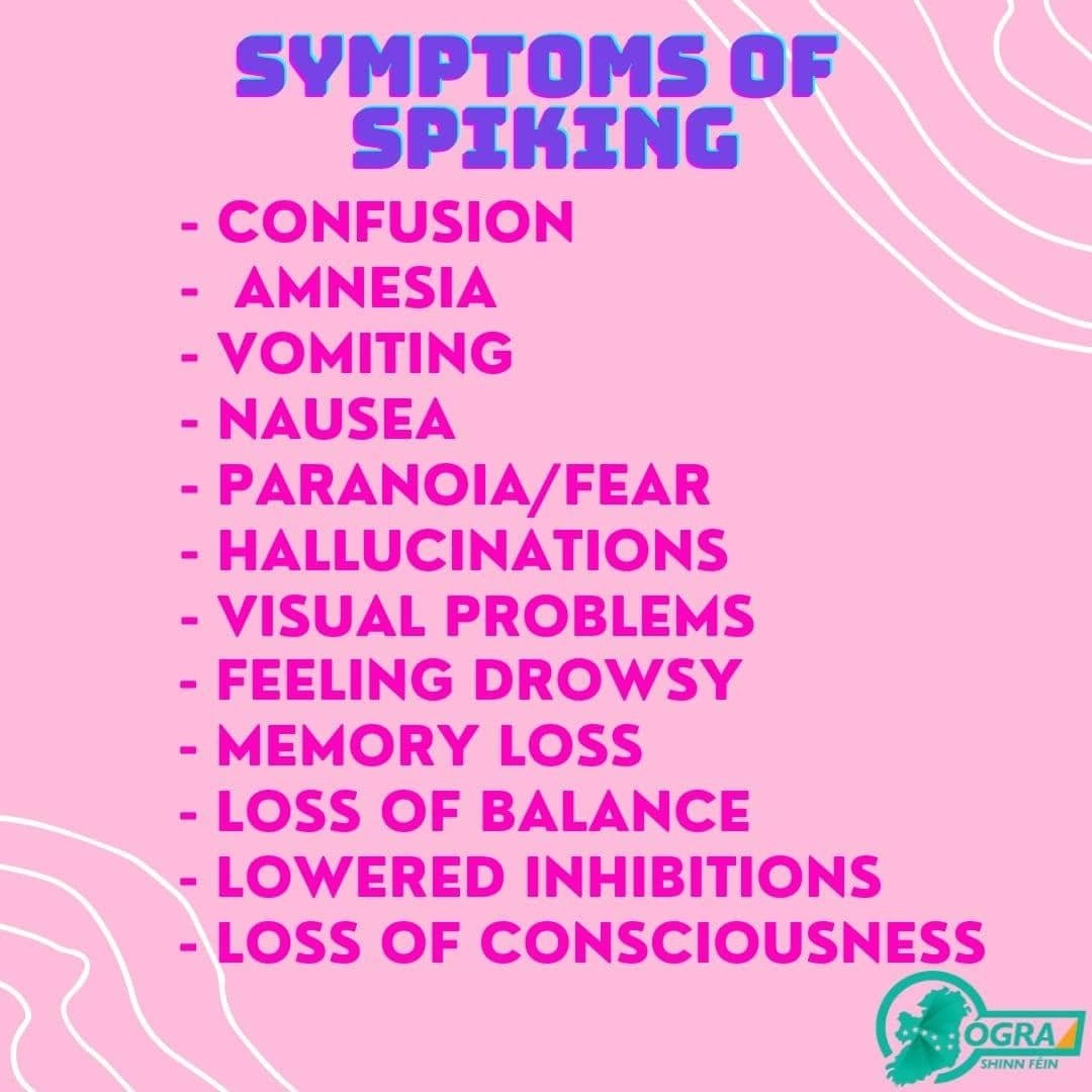 Ogra_SF's tweet photo. 💉We stand against spiking!

Here's some eolas úsáideach/useful info to protect yourself and your friends.

Make sure to share! ✊ https://t.co/rCAjiVhUXC
