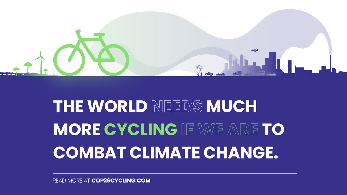cargobikefest's tweet image. 🌍 We've signed an open letter - along with 80 other organisations - calling on world leaders at #COP26  to commit to significantly increase global cycling levels.

🚲📦#cargobikes in particular have a huge role to play.

👀⏩ cop26cycling.com

#MoreCycling #COP26cycling